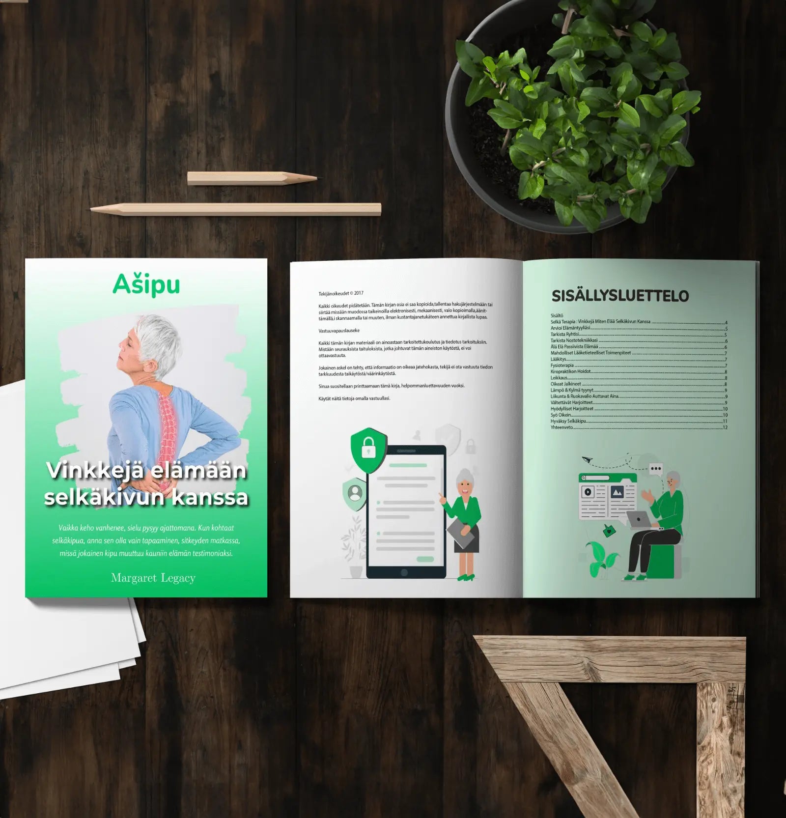 Informaatiografiikka lonkkakivun lievityksestä lonkkatuen avulla, esittelee nopeampaa toipumista ja lihasten vahvistumista.